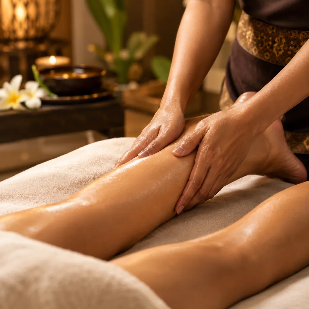 Massage des jambes